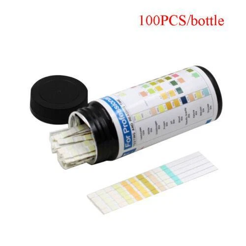 10-in-1 Urine Test Strips - Quick  Precise Results for Leukocytes Nitrite