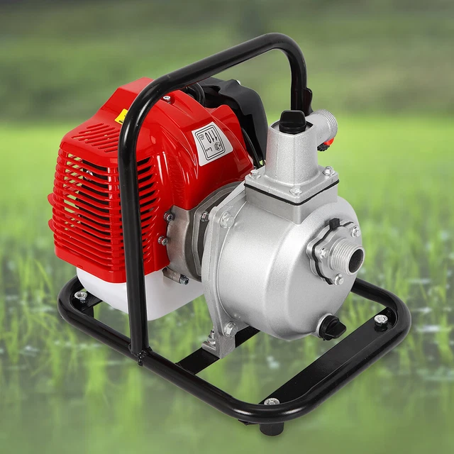 1" 1.7 HP Gas Power Semi-Trash Water Pump High Pressure Irrigation Transfer Pump