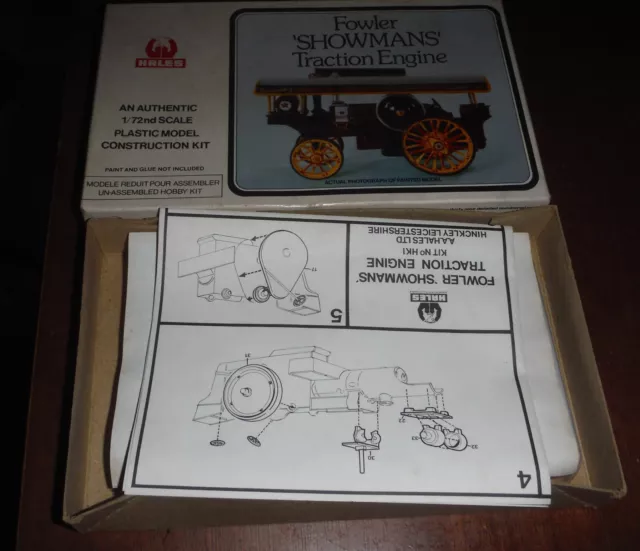 Hales OO Gauge Fowler Showmans Traction Engine Kit