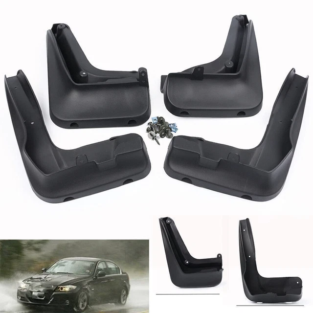 Mud Flaps Splash Guards Mudguards Fender Fit BMW 3 Series E90 E91 E92 2008-2011