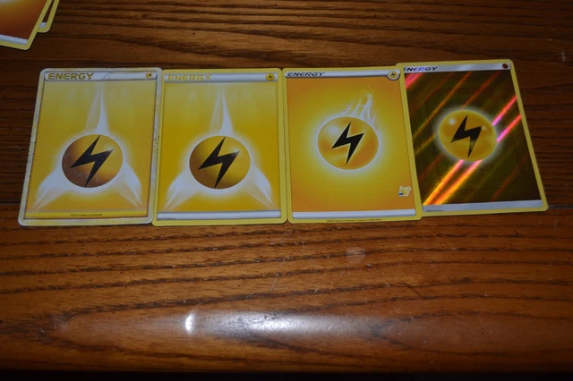 4 energy Pokémon playing/collecting cards