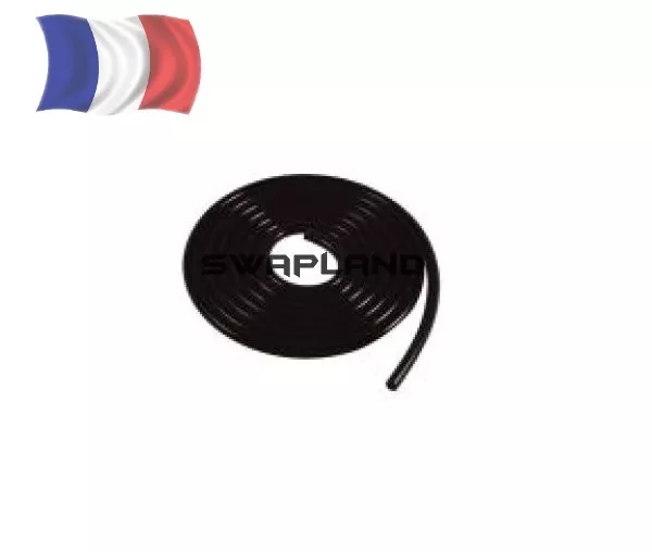 Durite silicone de dépression noir 8 mm - SWAPLAND -