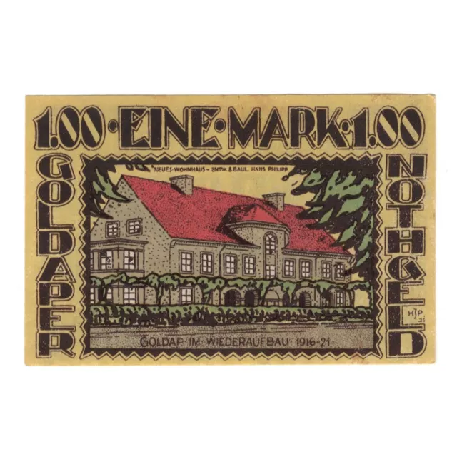 [#327354] Banknote, Germany, Ostpreußen, 100 Pfennig, UNC, Mehl:451.1