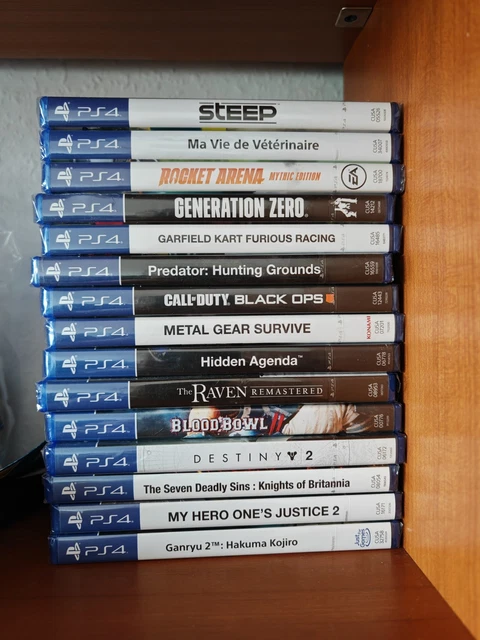 Lots de jeux ps4 (Gebraucht) in Courtetelle für CHF 32 – mit Lieferung