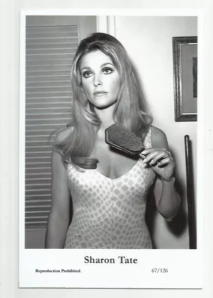 (B1) Sharon Tate Swiftsure Photo Postcard (67/126) Filmstar Pin Up Glamor