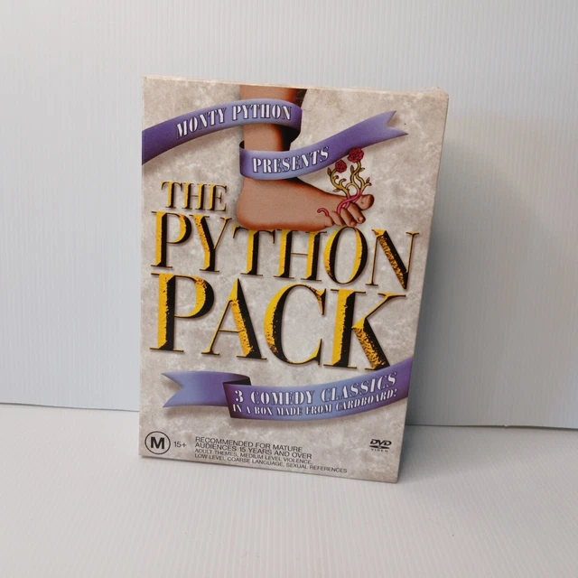 MONTY PYTHON PACK (DVD, 1971) Life Of Brian, Holy Grail & Now For ...