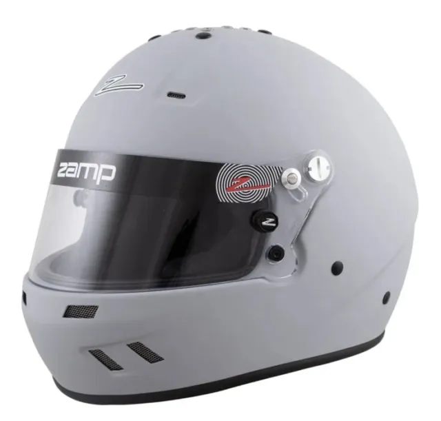 Zamp H77215FL Helmet RZ-59 Full Face Gray Matte Finish Snell SA2020/DOT Large