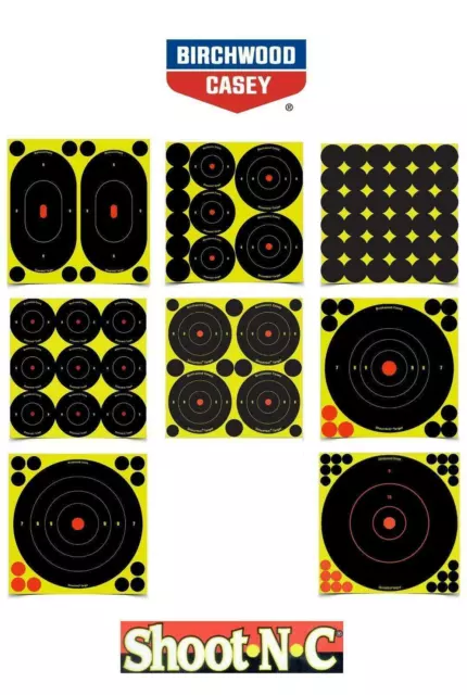 Birchwood Casey Shoot.N.C Targets**All Sizes**Shooting Airgun Rifle Hunting