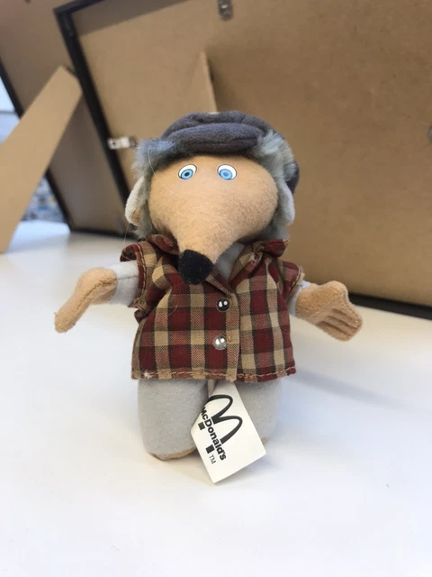 1999 McDonalds The Wombles Of Wimbledon - Bungo - Soft Plush Toy Doll Happy Meal
