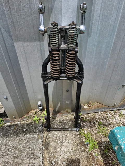 vintage harley davidson springer front end