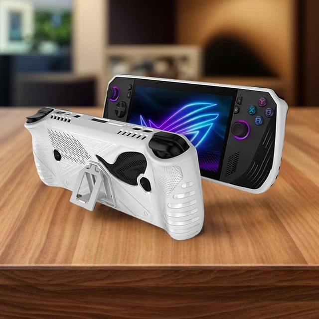 FOR ASUS ROG Ally X Gaming Console Protective Case Cover with Bracket ...