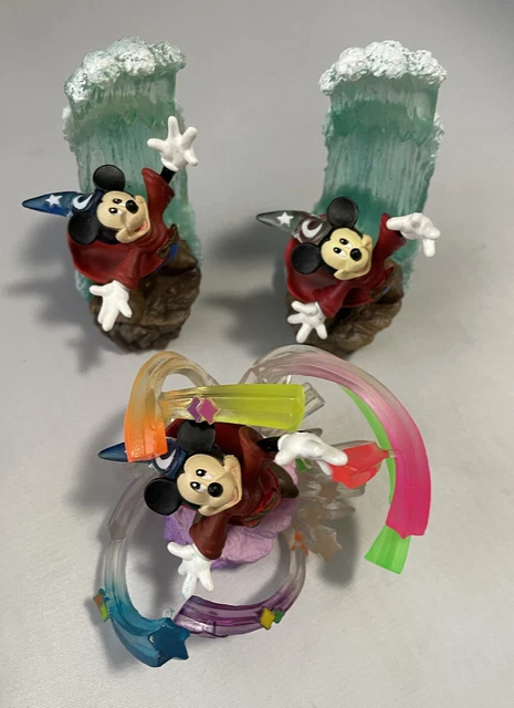 Disney CineMagic Paradise Yujin figures Mickey Mouse in Fantasia 1940 assembling