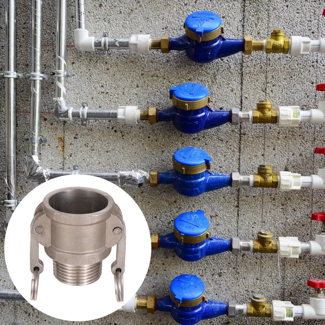 Connettore rapido tipo B scanalatura spina adattatore maschio connettore tubo