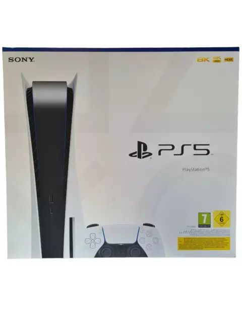 SONY PLAYSTATION 5 Disk Edition - PS5 mit Laufwerk EUR 538,99 - PicClick DE