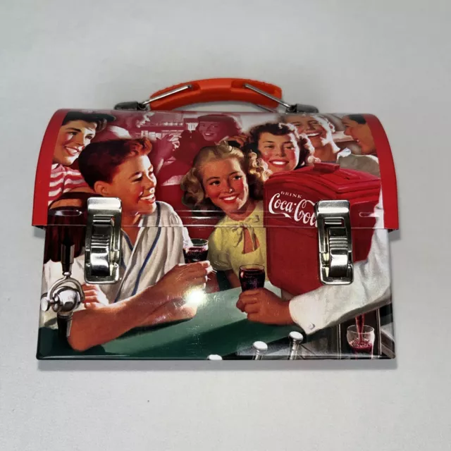 Coca-Cola Mini Lunch Box 5 1/2"x4"x2 1/2"