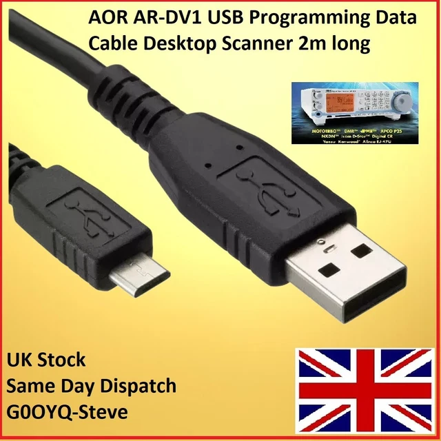 Câble USB De Programmation Pour Radios Tait (TM8110, TM8200, TM9300, 9400...) - Compatible Radioamateur