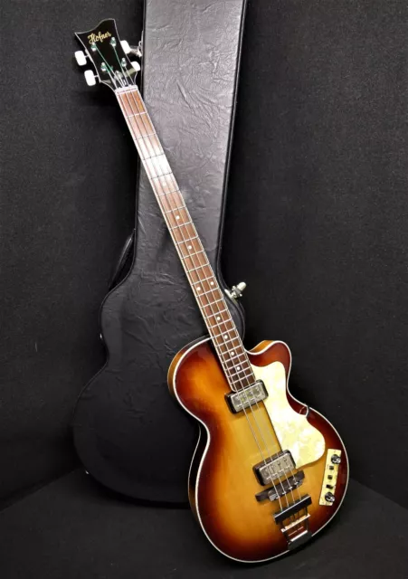 Hofner HCT-500/2-SB Contemporary CLUB BASS GUITAR VINTAGE SUNBURST & HARD CASE