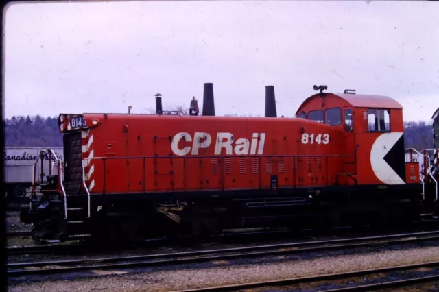 Kodachrome Original Slide Canadian Pacific Diesel Switcher (1971)  Item #CC3239