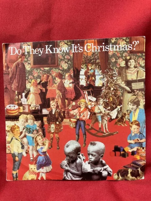 Band Aid: Do They Know It’s Christmas/Feed The World Vinyl 45rpm 1984 CG B72