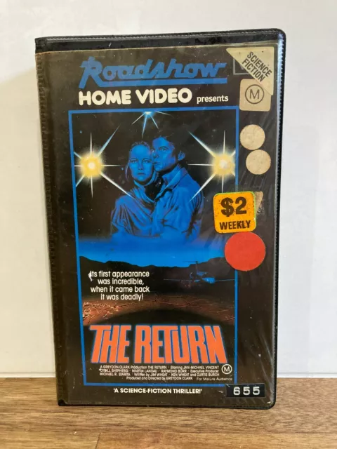 The Return VHS - Science Fiction Thriller - Jan-Michael Vincent - Rare Clamshell