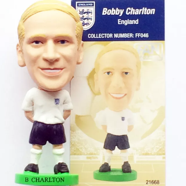 B CHARLTON England 1966 Home Corinthian Prostars Fans Favourite Loose/Card FF046