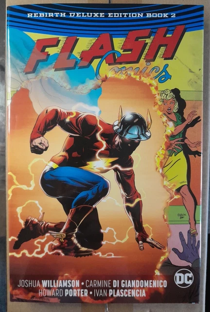 Flash Rebirth Deluxe Edition Book 2 New DC Comics HC Hardcover Graphic Novel