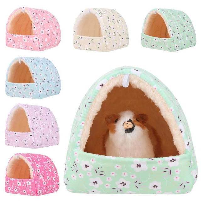 Nid de cobaye Lit de couchage pour petit animal Tapis chaud Maison de hamster