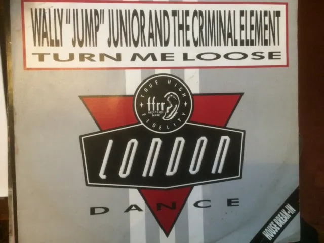 Classic 12" Vinyl Ep - Wally "Jump" Junior & The Criminal Element- Turn Me Loose