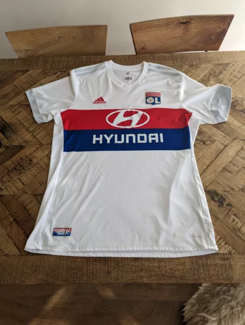 2017-18 Olympique Lyon Home Football Shirt Size Large