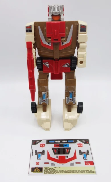 Hasbro Takara Japan 1986 Vintage Transformers G1 Cromedome Chromedome