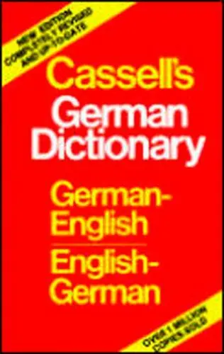 Cassell's Standard German Dictionary, Betteridge, Harold T, 9780025229303