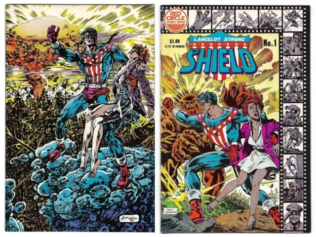 Lancelot Strong The Shield #1 : VF/NM : "The Deathstar Dilemma" : Steel Sterling