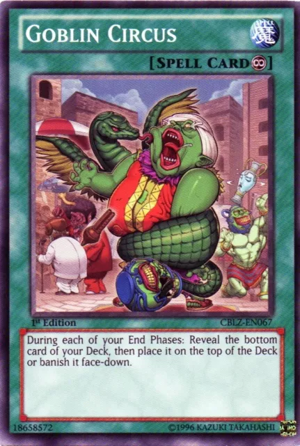 Goblin Circus CBLZ-EN067 Yugioh