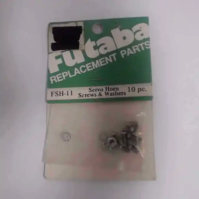 Futaba Radio Controlled Products: Serco Horn Screws & Washers 10 pc.