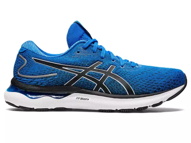 ASICS GEL Nimbus 24 Mens Running Shoes Electric Blue UK:10 US:11 EU:45 (28.5CM)