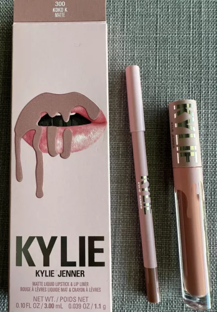 💯% Authentic New Kylie Cosmetics KOKO K Matte Liquid Lipstick & Lip Liner