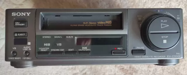 Sony EV-C500 High-End Hi8 Videorecorder inkl. FB
