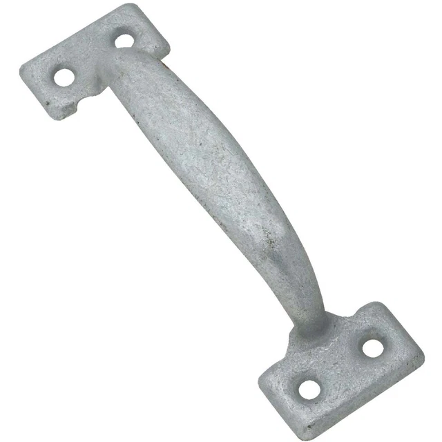 National 5-3/4 In. Galvanized Utility Door Pull N116863 Pack of 40 National