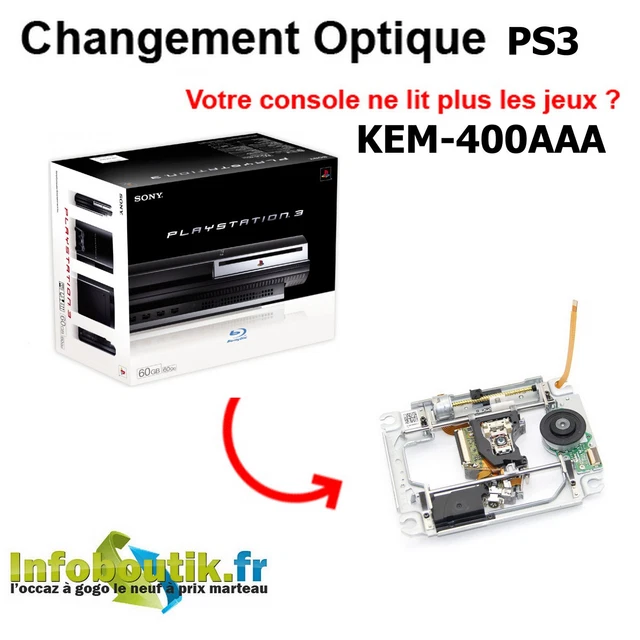 Cadre Noir PIÈCE DE RECHANGE Chariot Bloc Optique PS3 KEM-850AAA EUR 38,49 - FR Lettore Disco PS4
