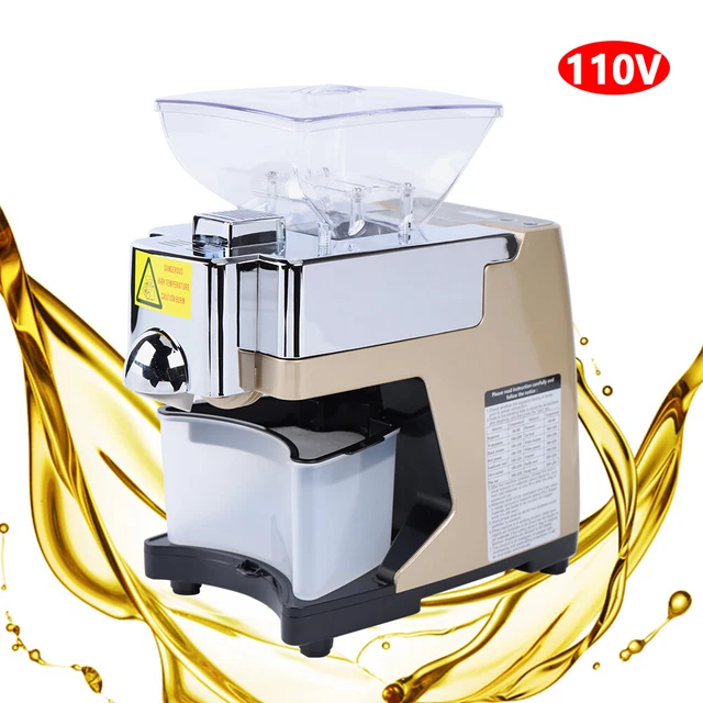 Commerical Auto Oil Press Machine High&Low Temp Oil Expeller Extractor Stainless