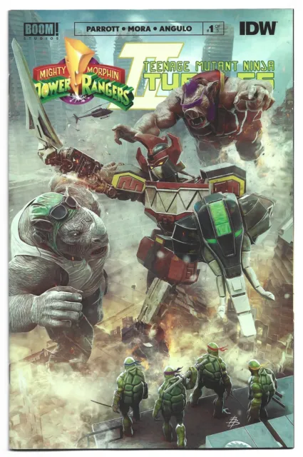 Mighty Morphin Power Rangers Teenage Mutant Ninja Turtles II 1:150 Barends VF/NM