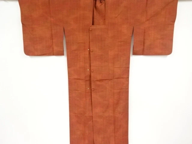 37331# Japanese Kimono / Michiyuki Coat / Tsumugi