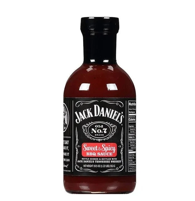 Salsa barbecue dolce e piccante Jack Daniels