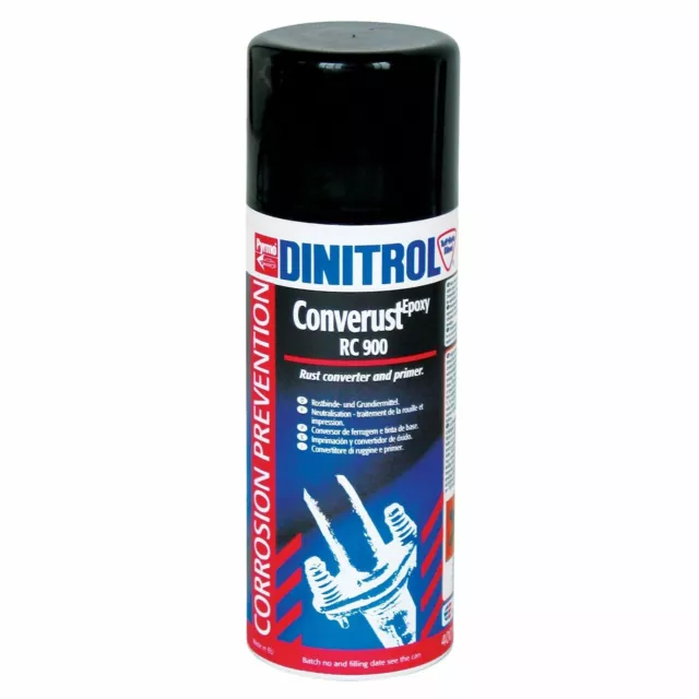 Dinitrol RC900 Rust Converter/Prevention/Proofing/Primer 400ml Aerosol Spray