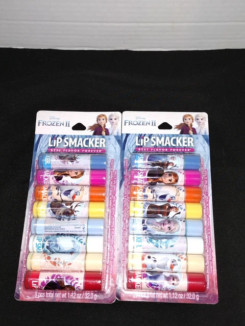 Lip Smacker (2) 8-Pack Disney Frozen 2 Lip Balm Set Assorted Flavors