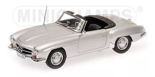 1:18 MINICHAMPS Mercedes Benz 190 Sl (W121) Silver 1955 100037031