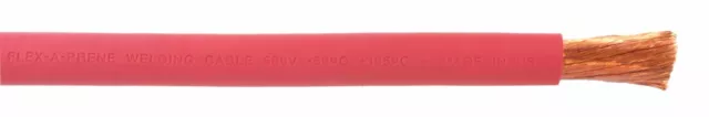 2/0 AWG Flex-A-Prene® Welding/Battery Cable - Red - Made in USA (75 FEET)