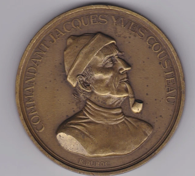 France Médaille Commandant Jacques Yves Cousteau Shipping Duboc SPL