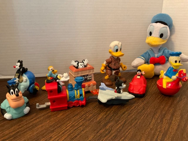 MICKEY MOUSE CLUBHOUSE Characters 10 Lot Donald Duck Goofy Pete Disney ...