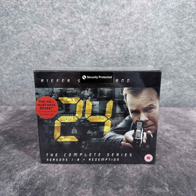 24 - Season 1-8 + Redemption + α 24 Complete Series Season 1-8 DVD 1,2,3,4,5,6,7,8 +